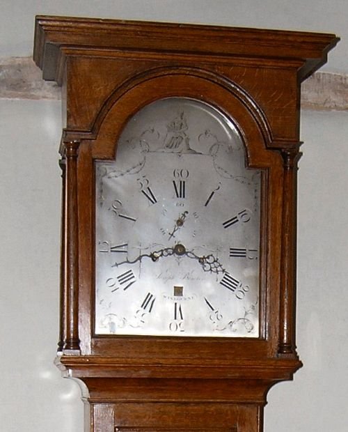 18th Cent Oak 8 Day Longcase Clock