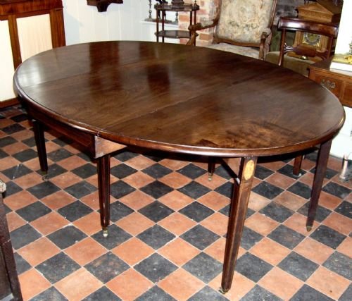 Geo III Mahogany Dinning Table Seat 8