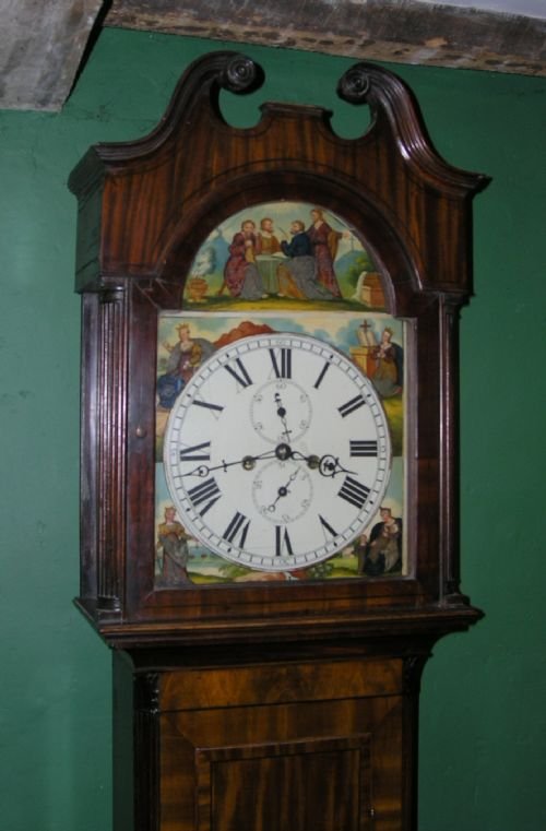 Georgian Mahogany Longcase Clock