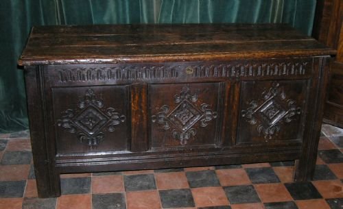 17th Cent "Yorkshire" Coffer