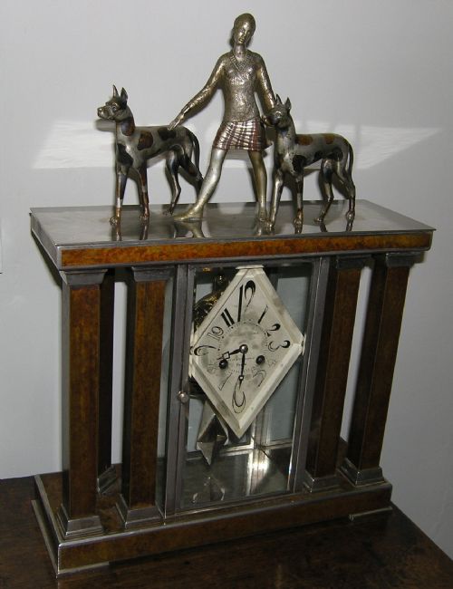Superb French Art Deco Clock