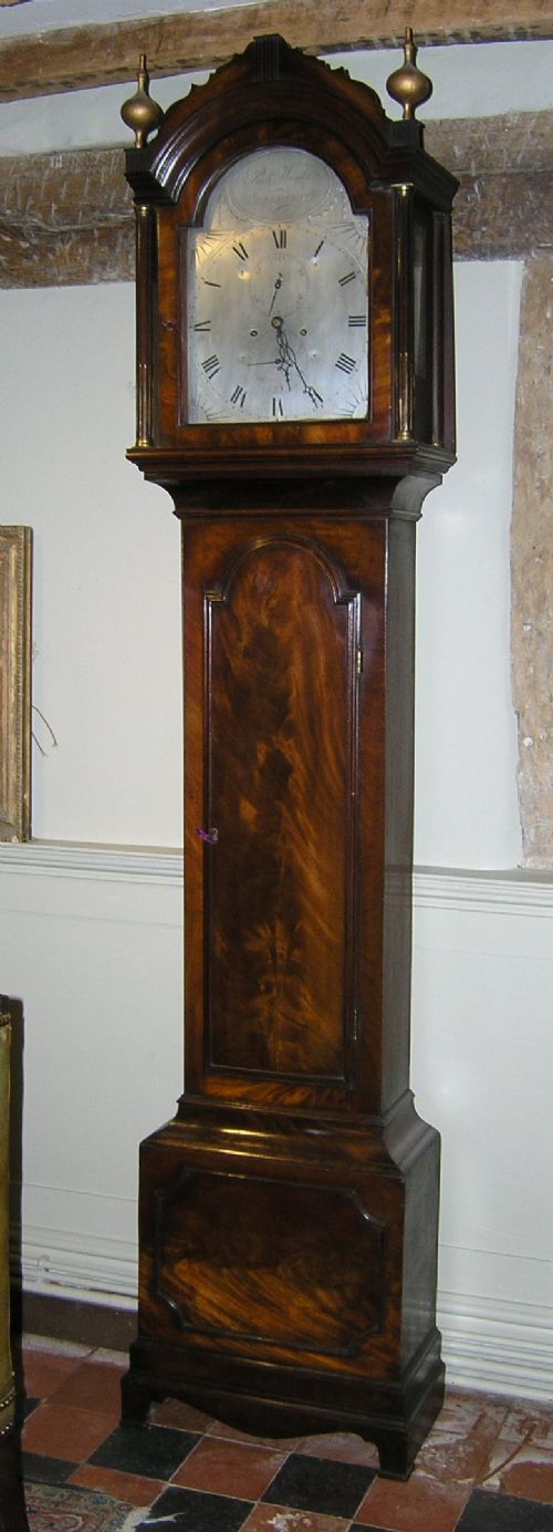 Superb 8 Day Mahogany Longcase Clock