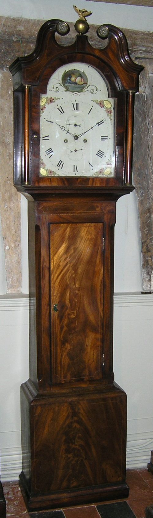 Mahogany 8 Day Longcase Clock