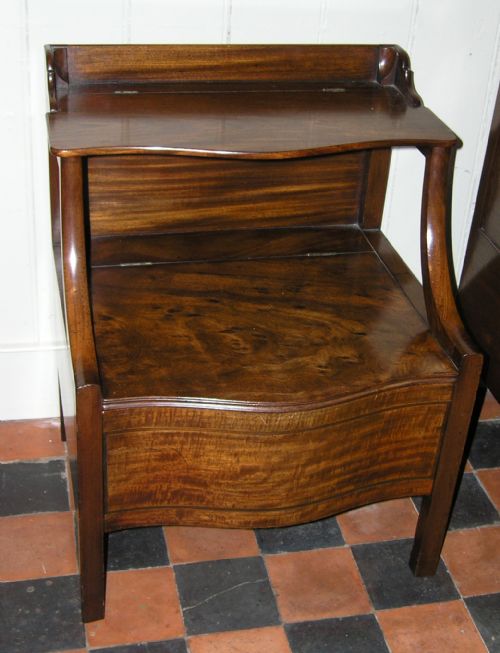fig 1. Pair of Similar Bedside Tables/Commodes