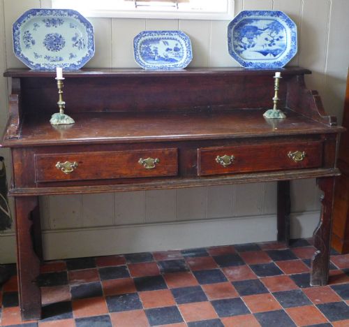 18th Cent Oak Dresser