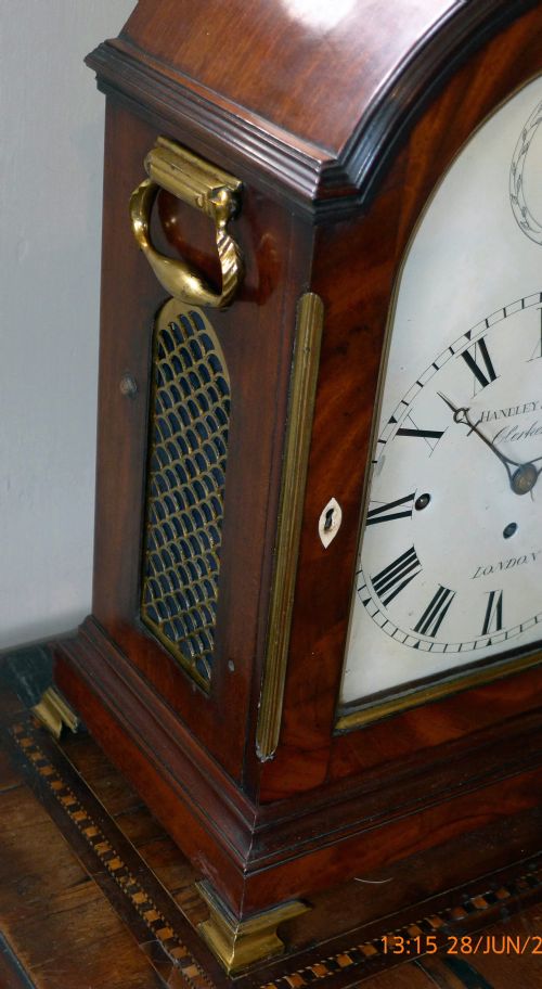 fig 1. Early 19th Cent 3 Train Musical Bracket Clock