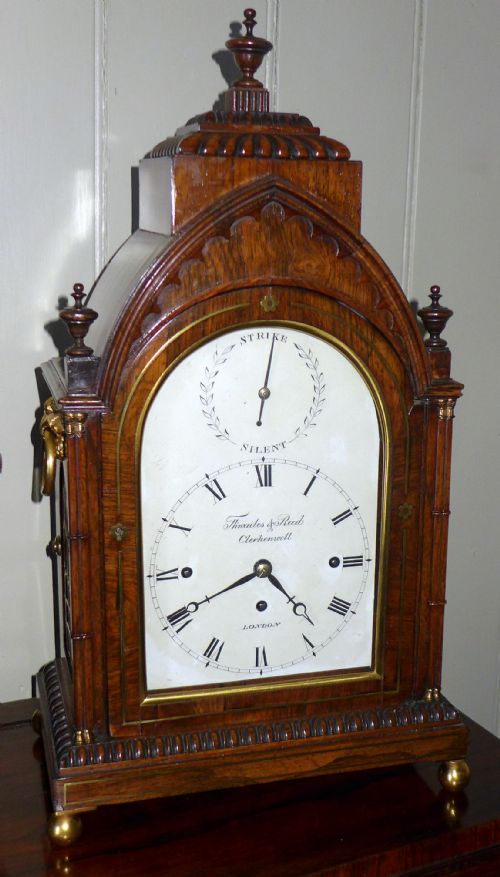 Impressive Thwaites & Reed Musical Bracket Clock