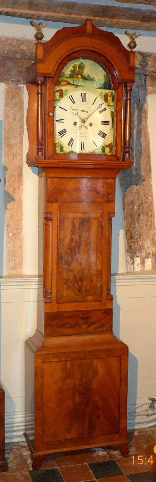 Nice Original 19th Cent Welsh Longcase Clock