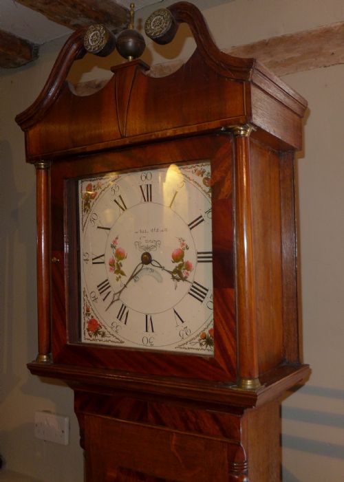 fig 1. Pretty Little Cottage Longcase Clock
