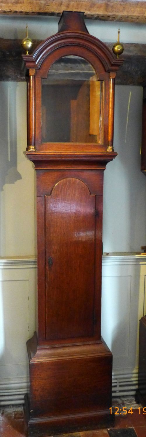18th Cent Oak Longcase Clock Case