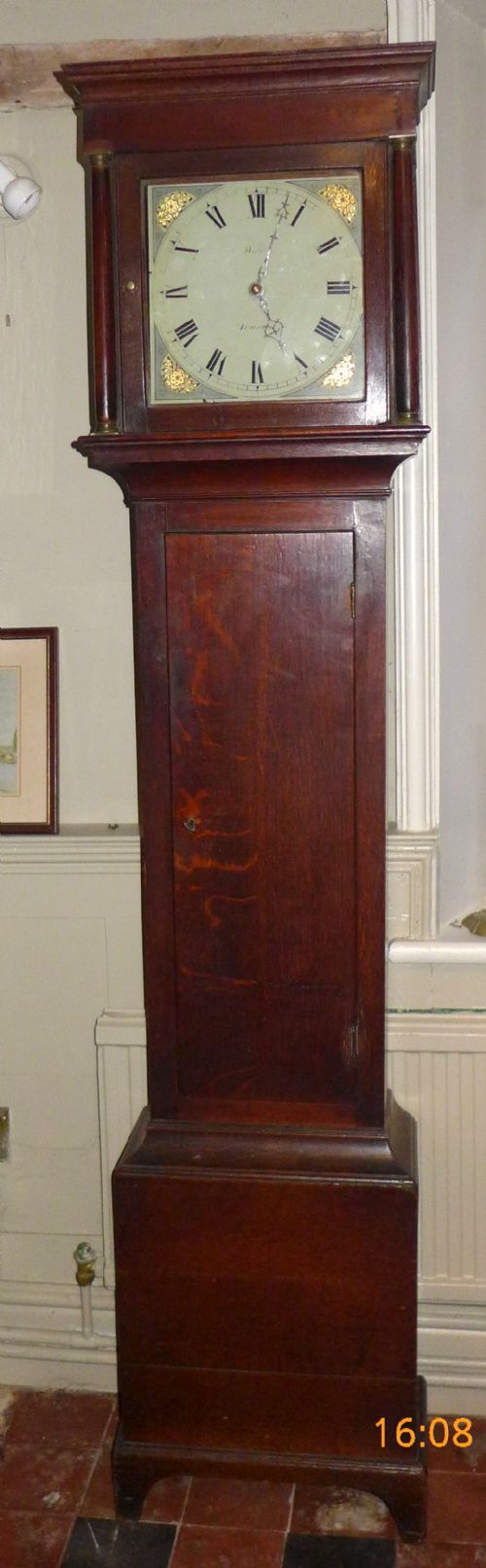 Early 19th Cent Cottage Longcase Clock