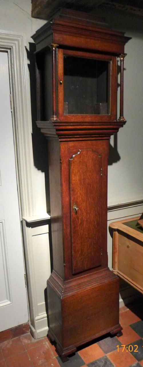 18th Cent Oak Longcase Clock Case
