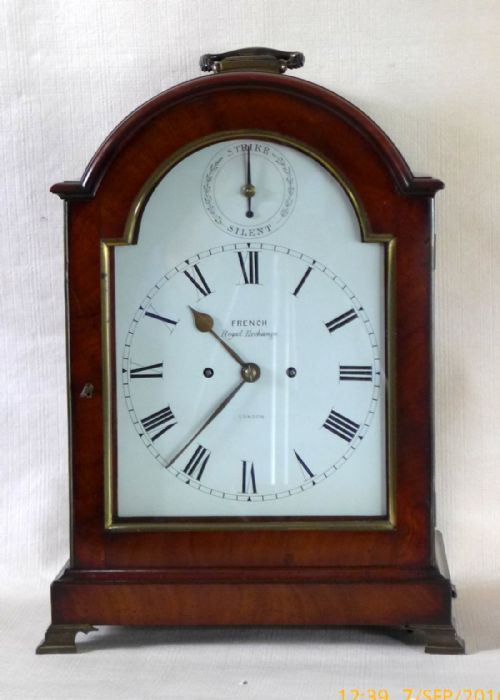 Early 19th Cent Bracket Clock by French, London