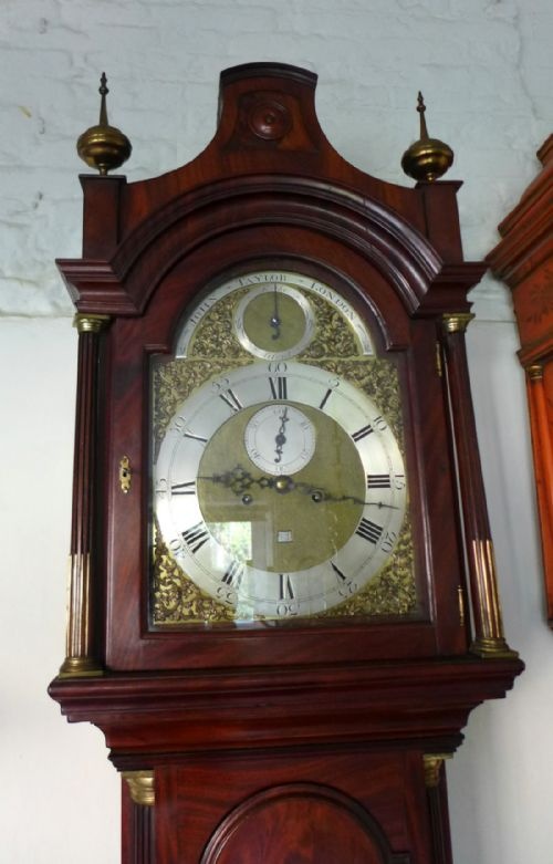 fig 1. Impressive 18th Cent London Longcase Clock