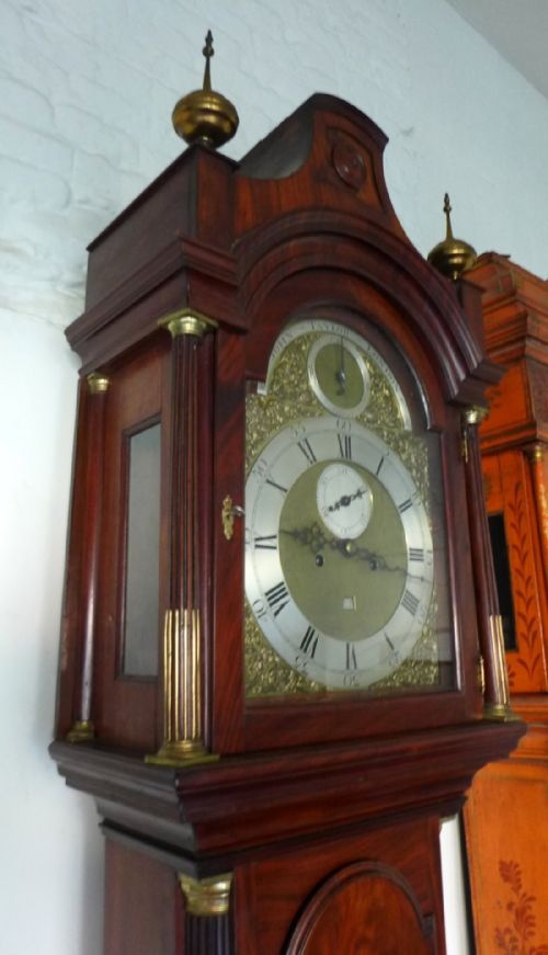 fig 2. Impressive 18th Cent London Longcase Clock
