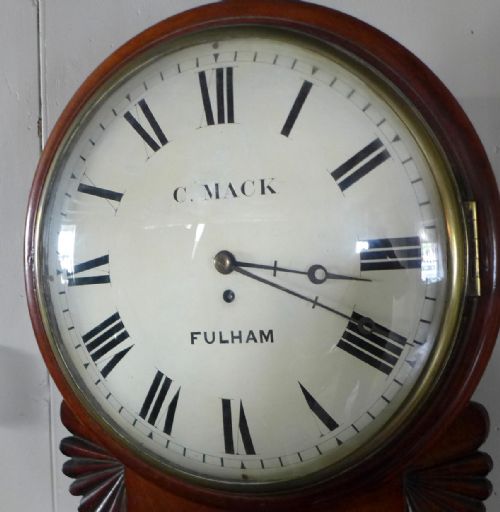 fig 2. Regency Period Convex Drop Dial Wall Clock