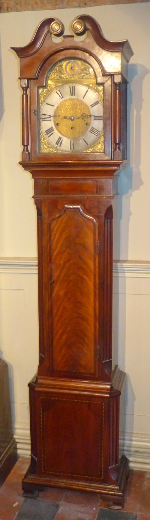 Lovely Antique "Grandmother" Longcase Clock with Westminster Chimes