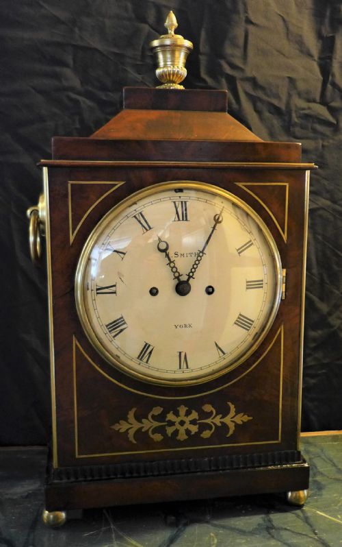 Early 19th Cent Mahogany Bracket Clock


