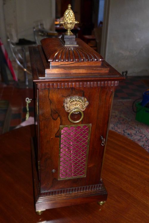 fig 3. Fine 19th Cent 3 Train Musical Bracket Clock