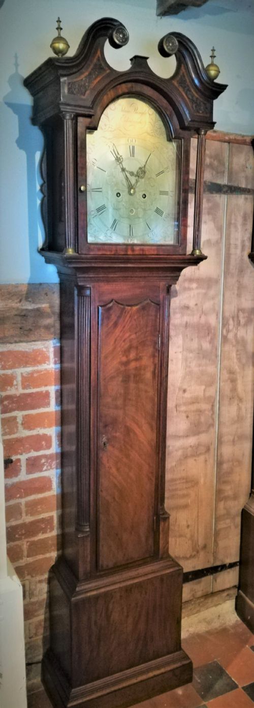 Geo III Scottish Mahogany Long Case / Grandfather Clock