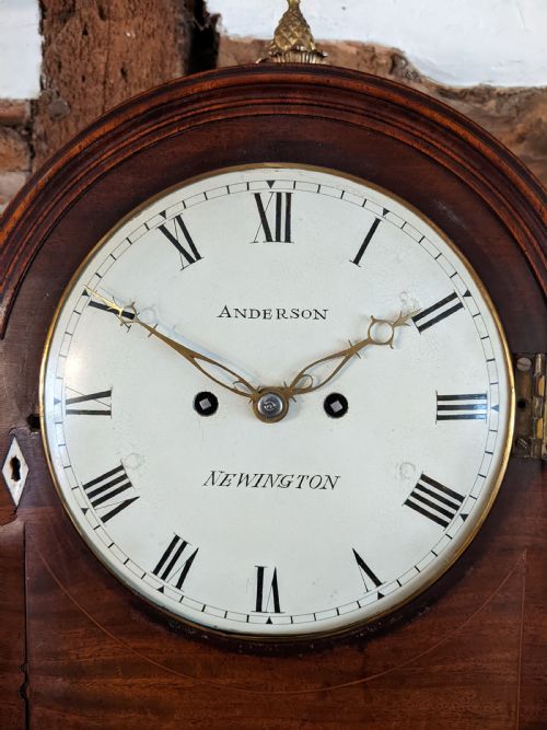 fig 2. Geo III Mahogany Pad Top Bracket Clock
