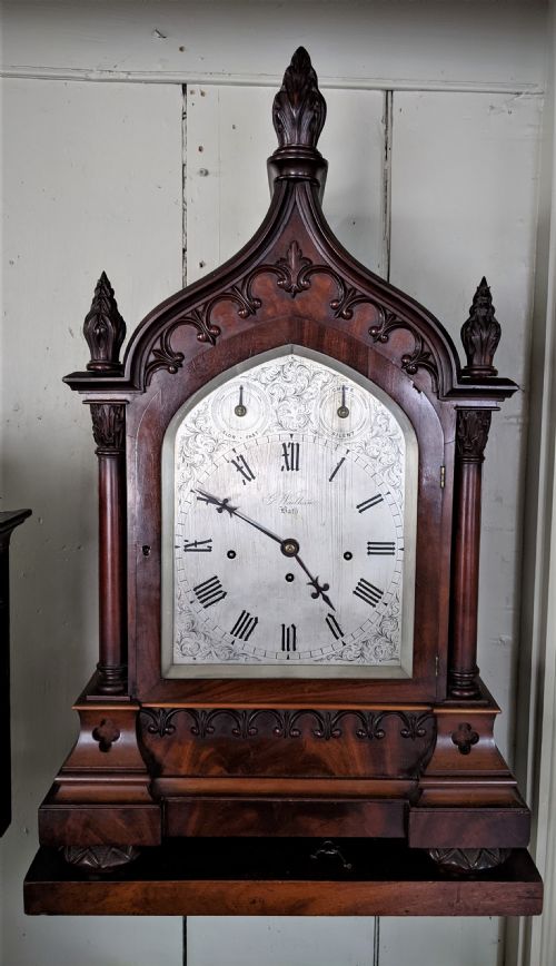 Mid 19th Cent Musical Bracket Clock