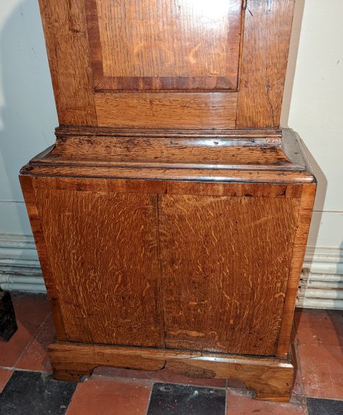 fig 2. Late 18th Cent Rocking Ship Longcase Grandfather Clock