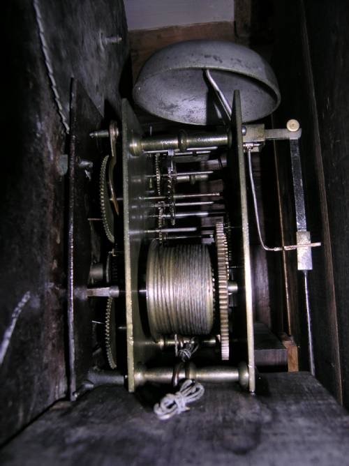fig 3. Georgian moon Dial Longcase Clock