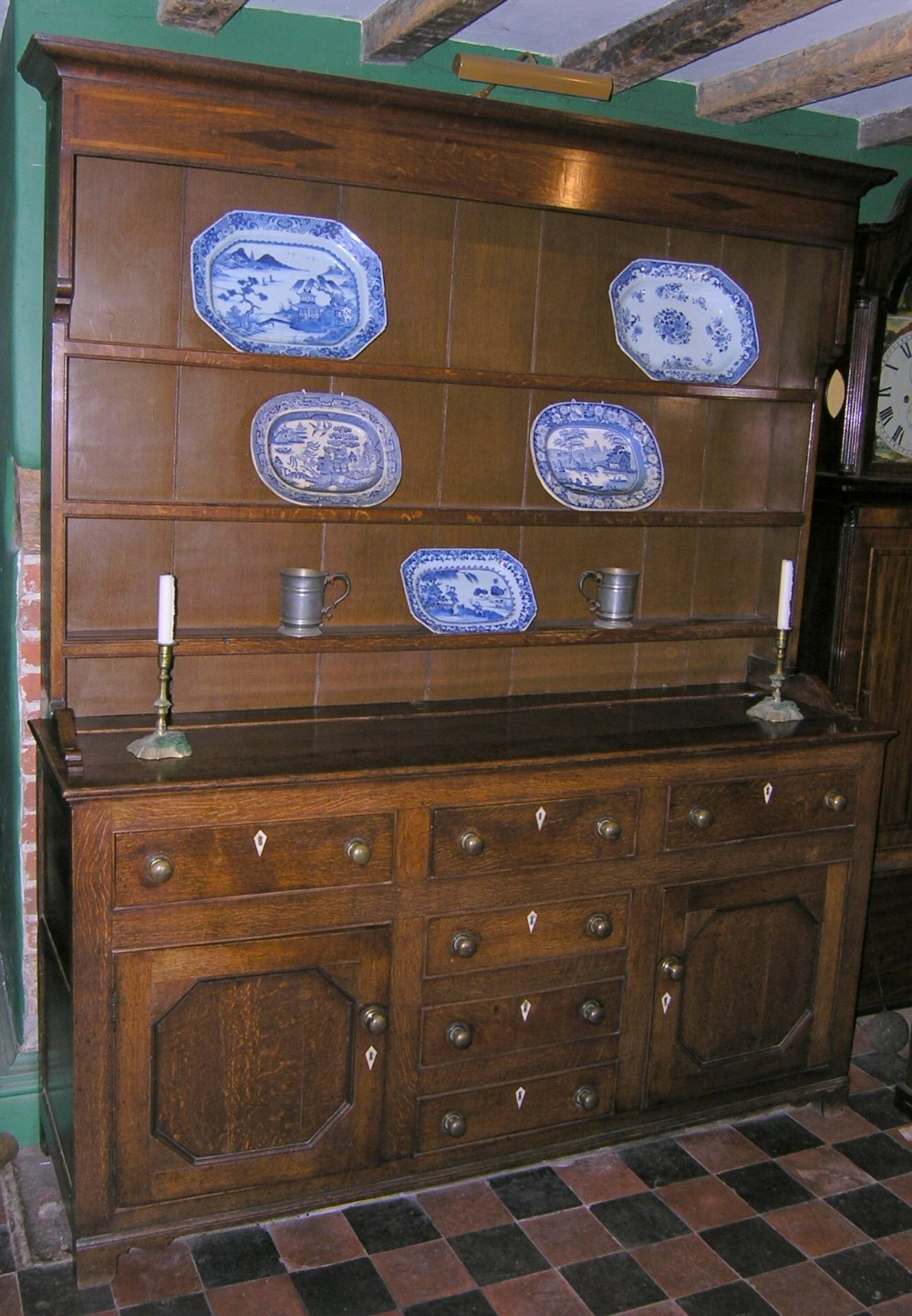 George III Oak Dresser 