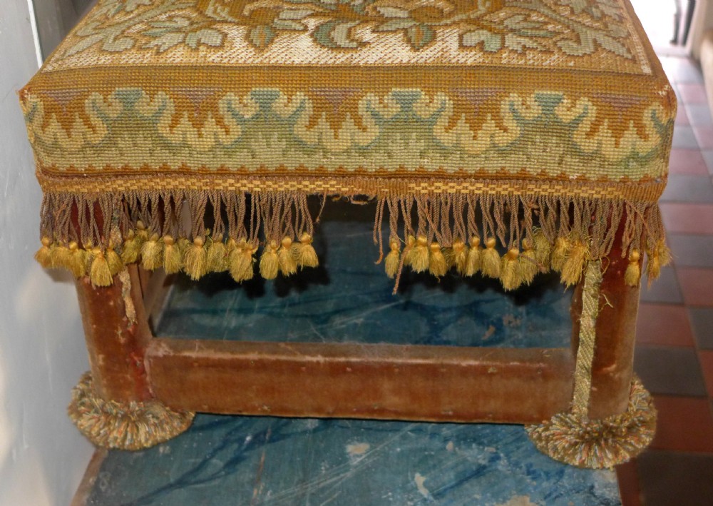 Country House Needlework Stool View II