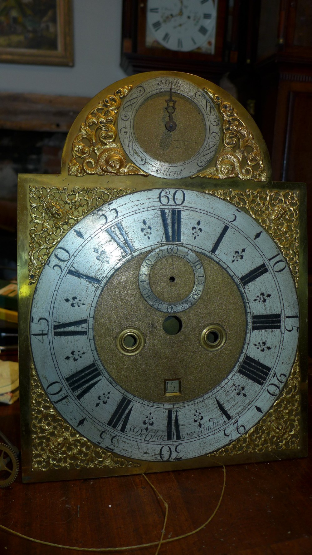 Early 18th Cent London Longcase Clock Movement