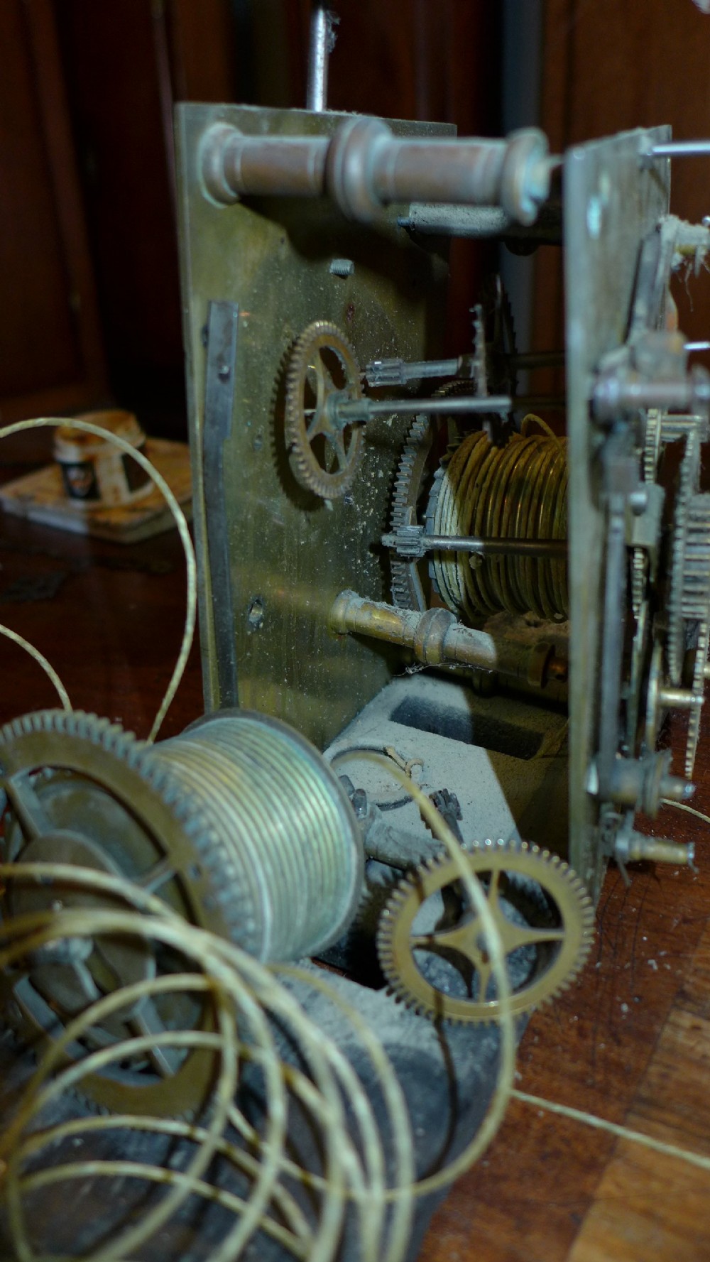 Early 18th Cent London Longcase Clock Movement View III