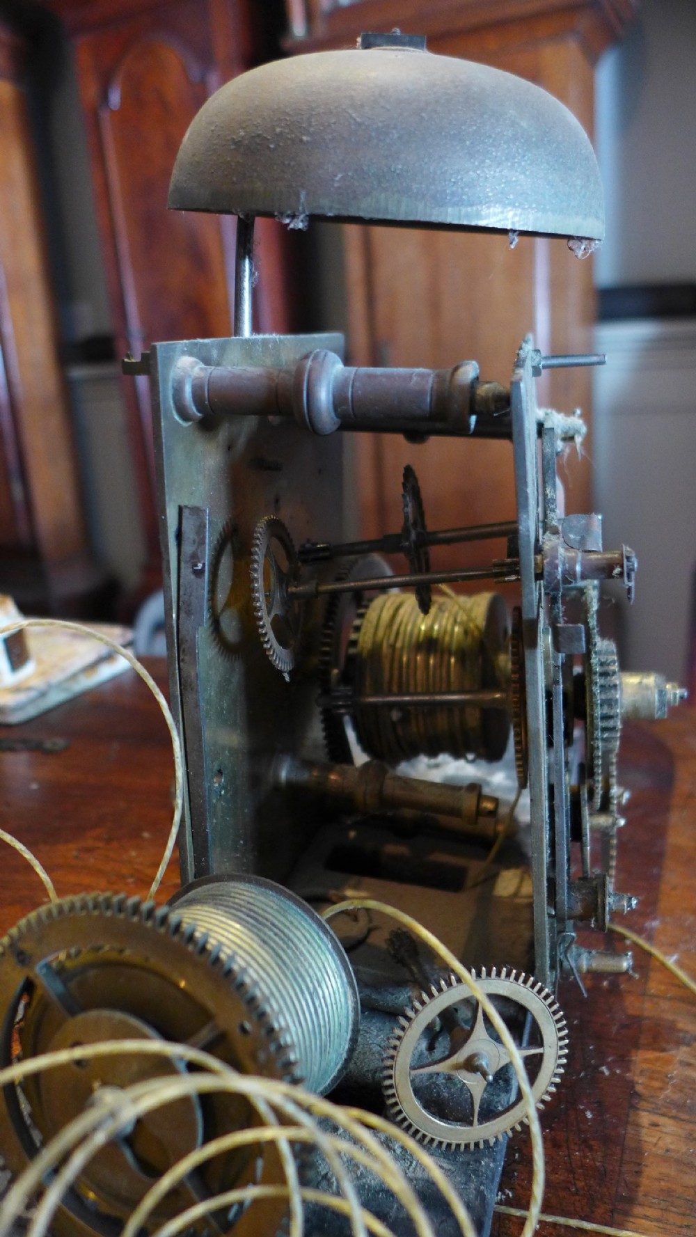 Early 18th Cent London Longcase Clock Movement View IV