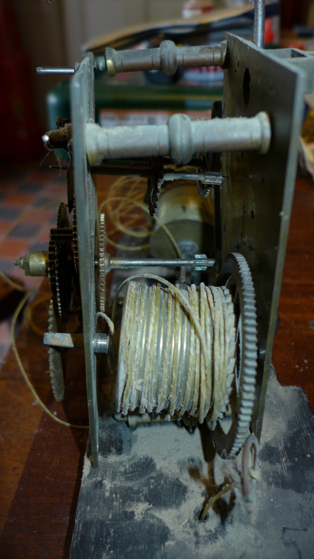 Early 18th Cent London Longcase Clock Movement View V