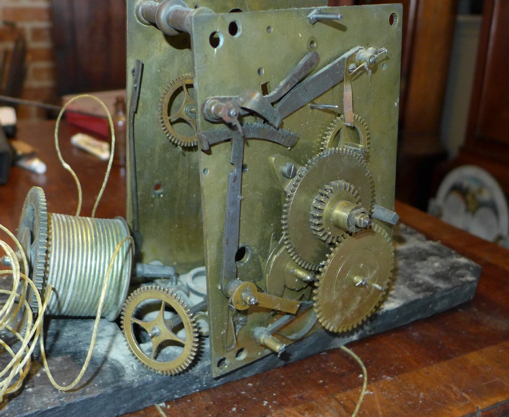 Early 18th Cent London Longcase Clock Movement View VI
