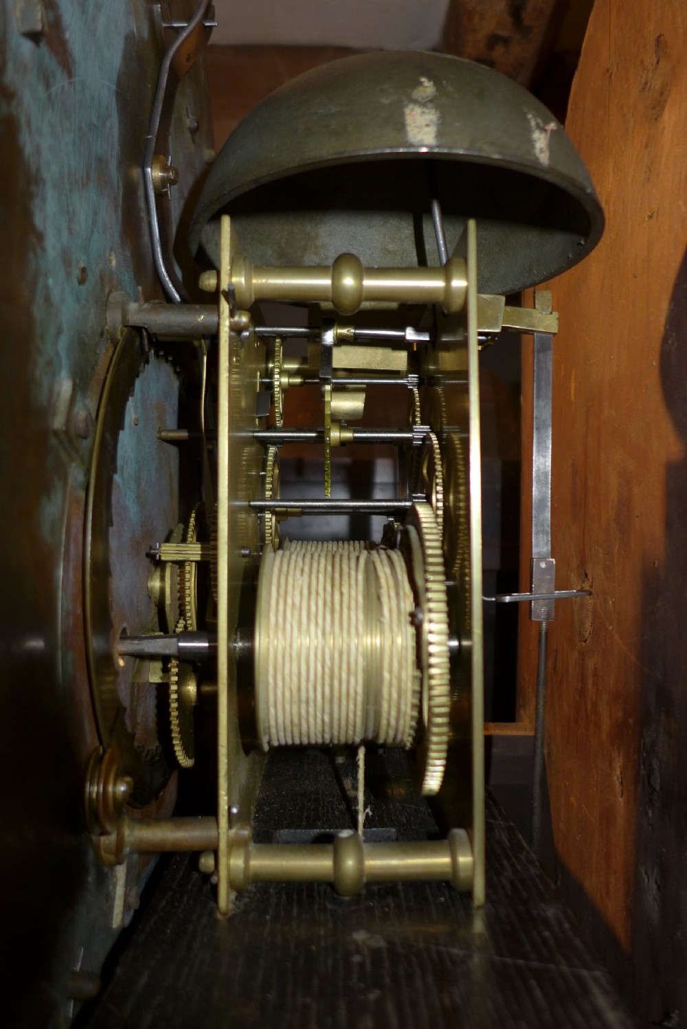 18th Cent Mahogany London Longcase Clock View VII