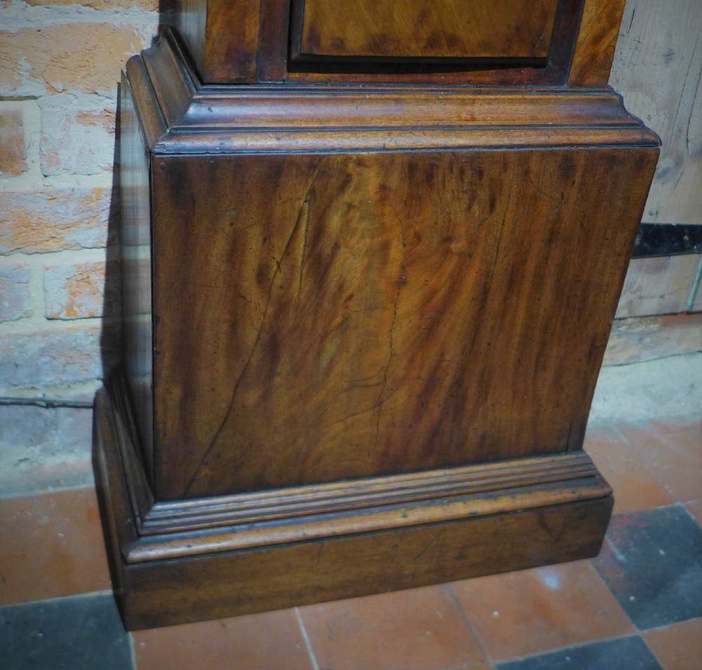 Geo III Scottish Mahogany Long case / Grandfather Clock View V