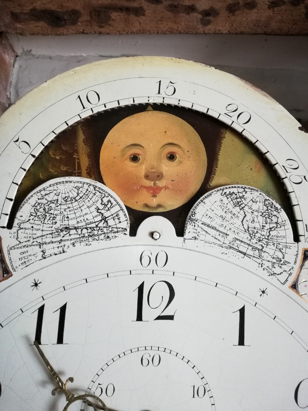Early 19th Cent 8 Day Moon Phase Long Case / Grandfather Clock View VIII