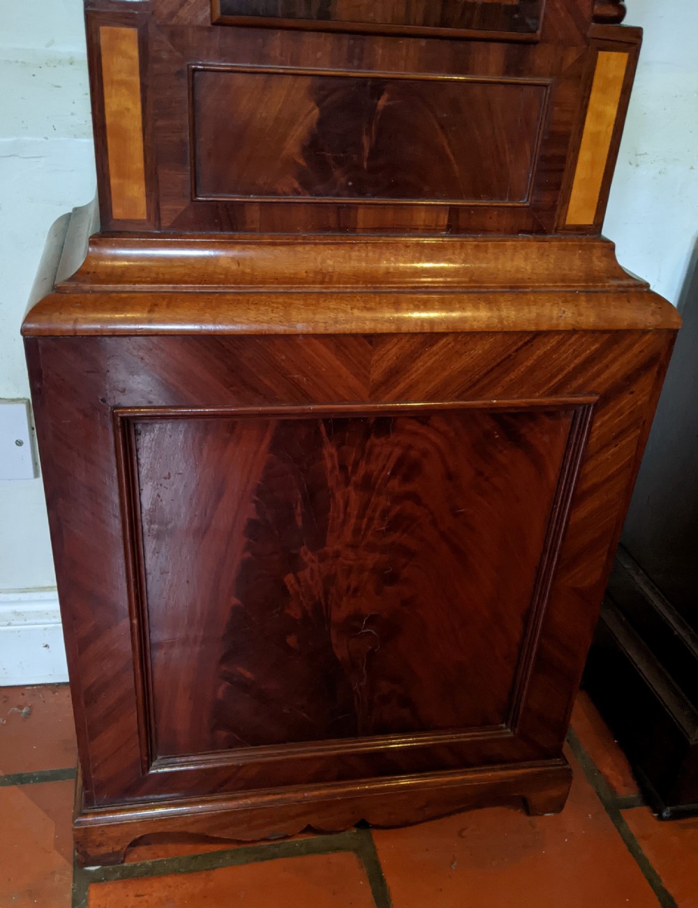 Geo III Scottish Mahogany Longcase Clock View V