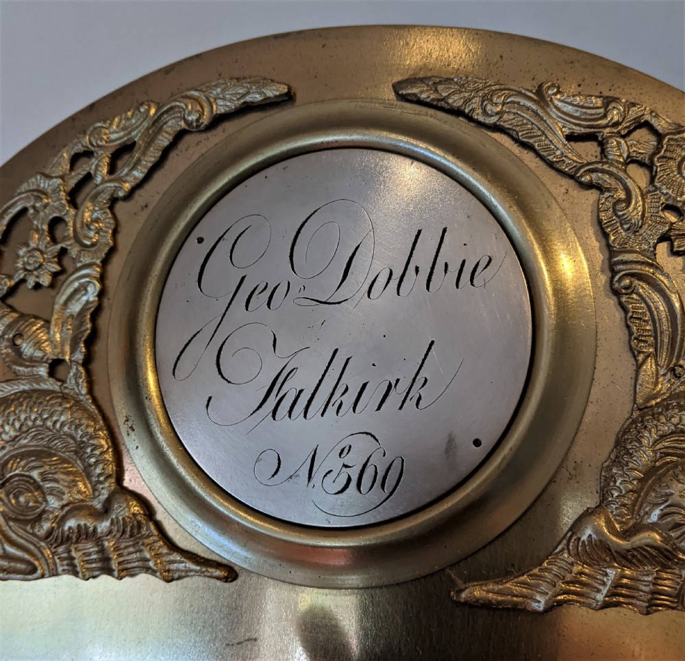 Geo III Scottish Mahogany Longcase Clock View VII