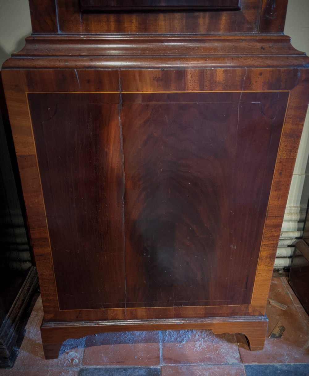Early 19th Cent Mahogany Scottish Long Case Clock View IV