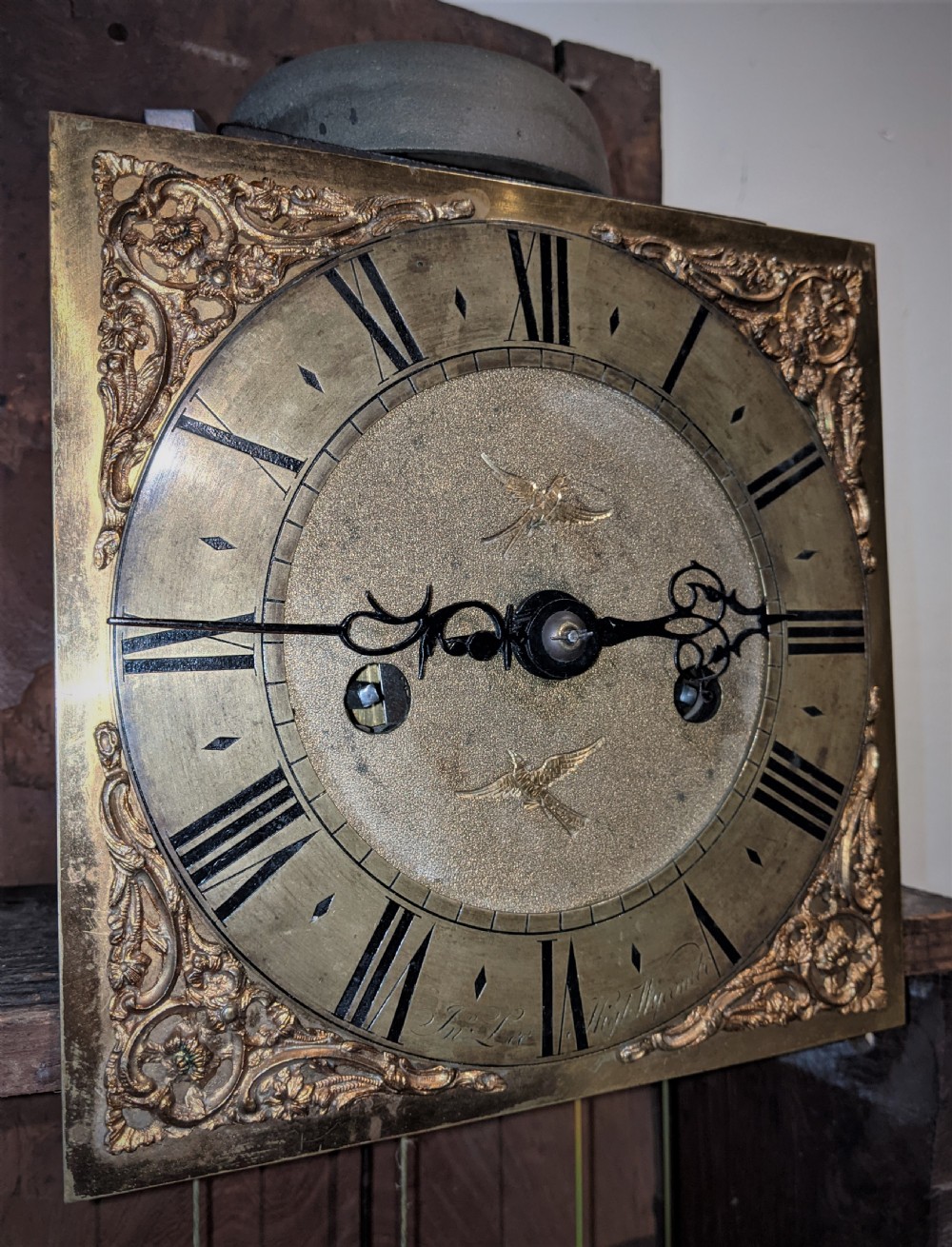 18th Cent Oak Long Case Clock View IV