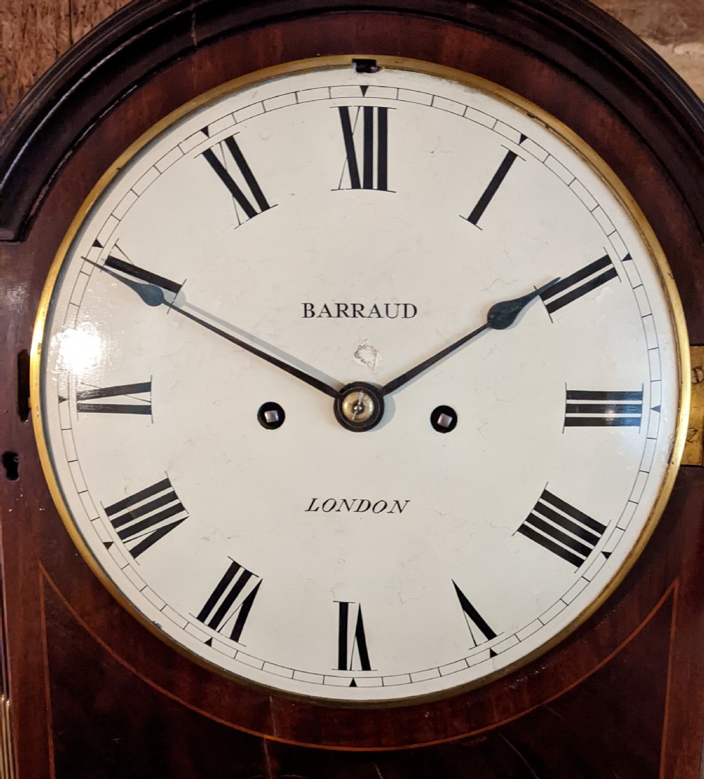 Geo IV Mahogany Fusee Bracket Clock View VI