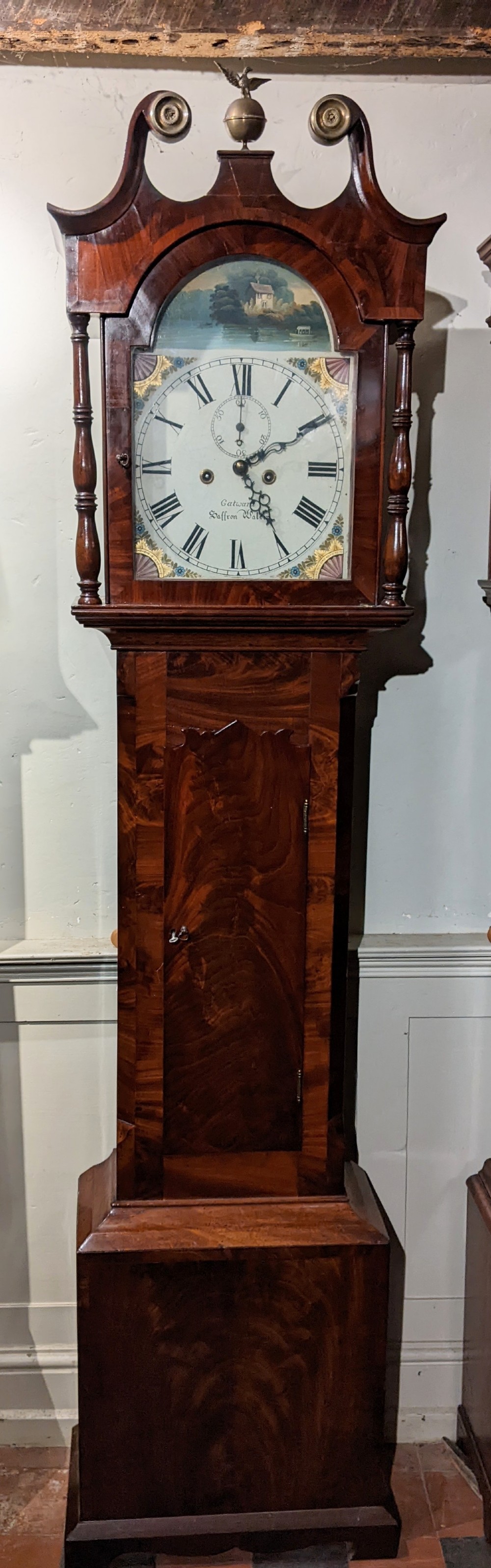 Geo III mahogany Longcase Clock