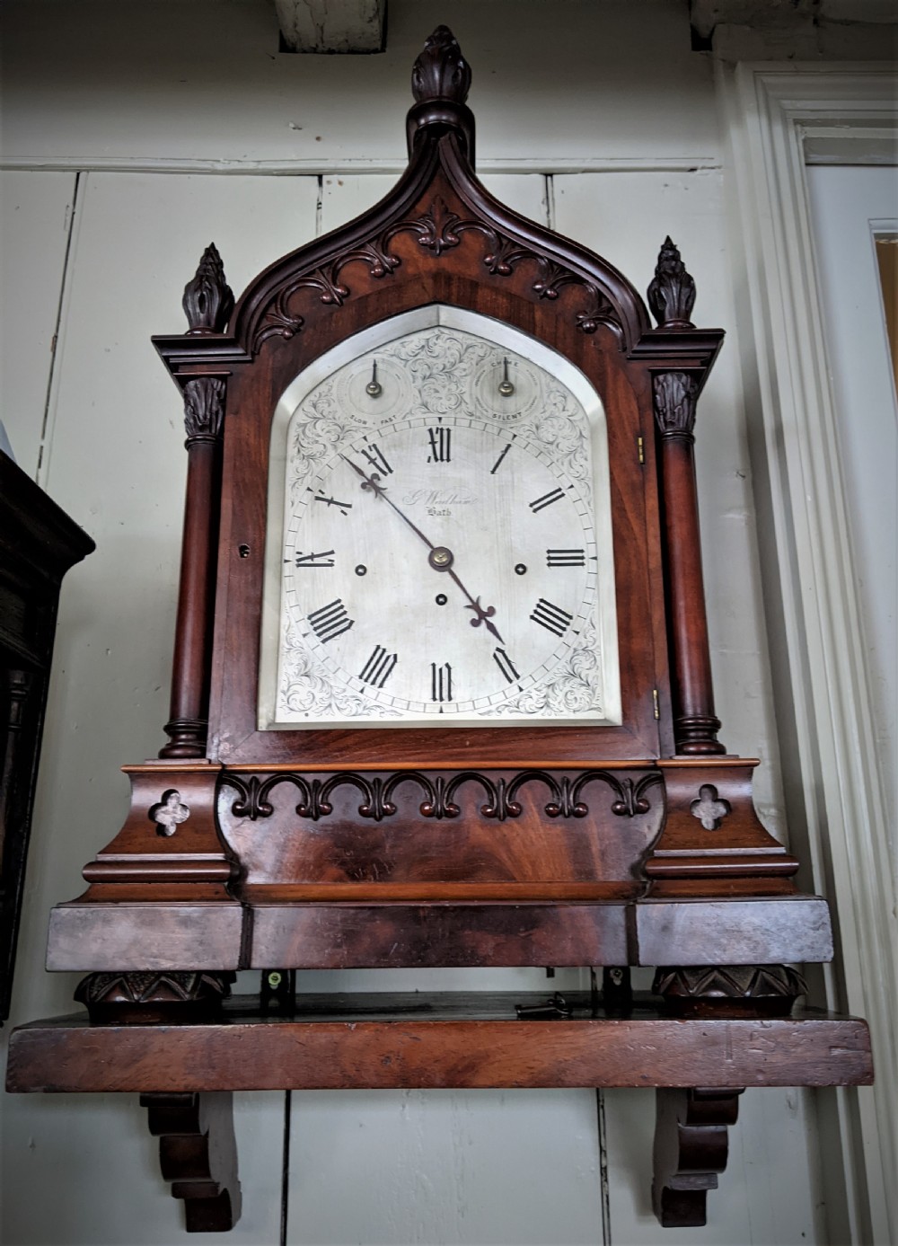 Mid 19th Cent Musical Bracket Clock View VIII