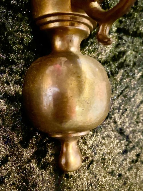 A PAIR OF ANTIQUE DUTCH WALLLIGHTS - ADDITIONAL PHOTO 8