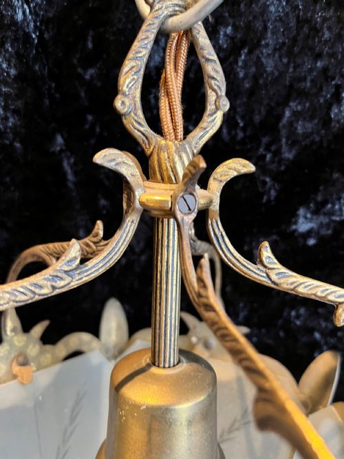SINGLE LIGHT ITALIAN ANTIQUE LANTERN - ADDITIONAL PHOTO 1