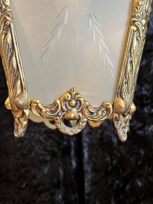SINGLE LIGHT ITALIAN ANTIQUE LANTERN - ADDITIONAL PHOTO 9