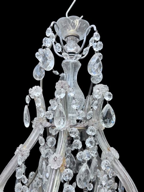 FIVE LIGHT ITALIAN ANTIQUE MARIE THERESA - ADDITIONAL PHOTO 3