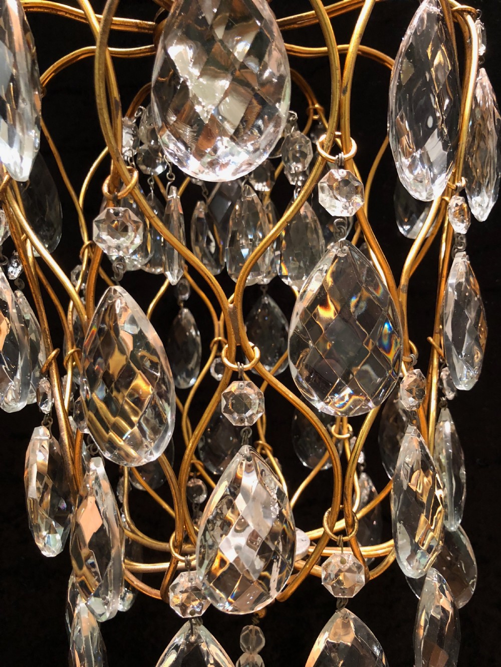Antique Pineapple One Light Chandelier View V